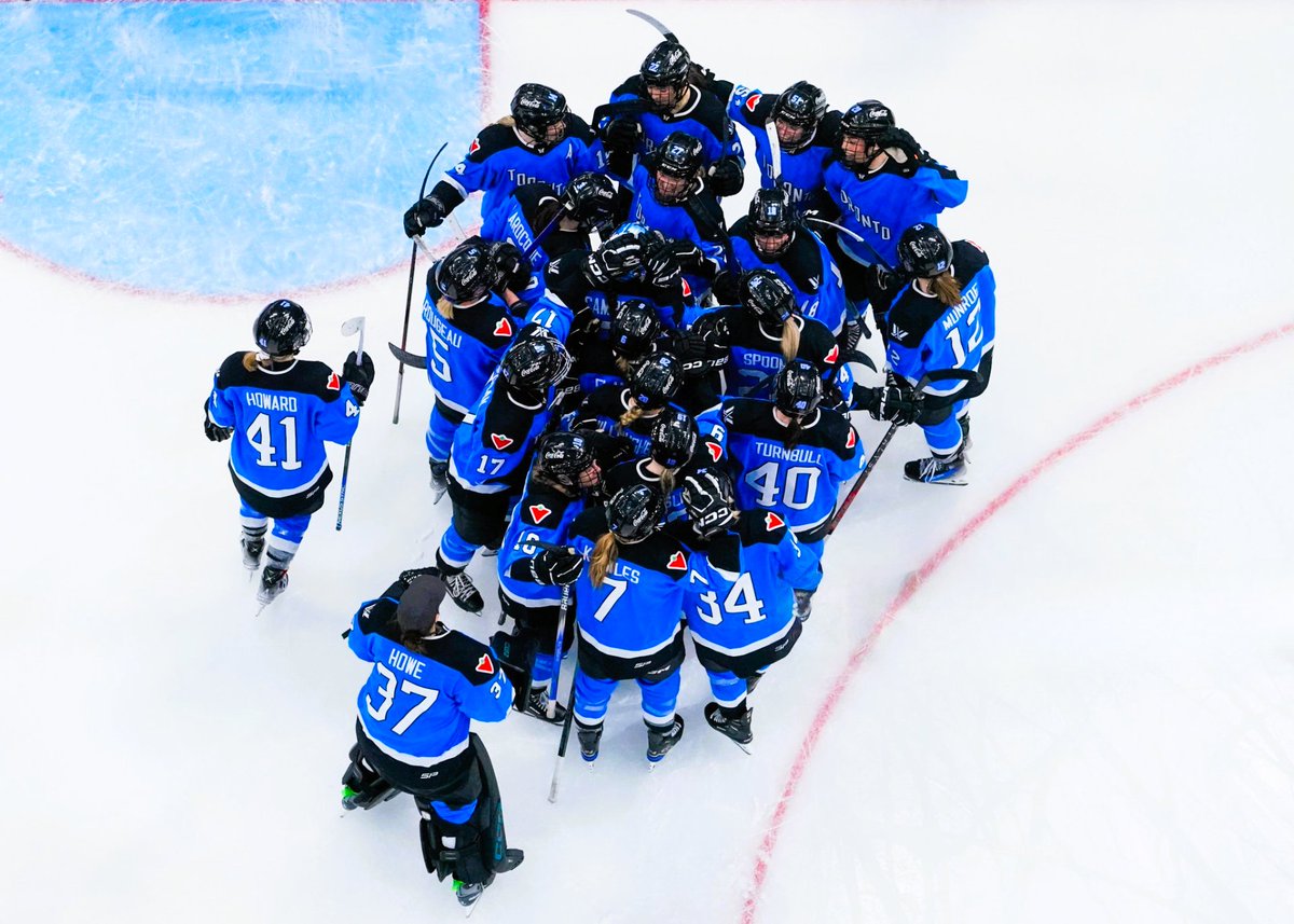 Evan Streifel (@evan_streifel) on Twitter photo Awesome group shots of PWHL Toronto! 🔵⚪️
What a season for the Blue & White, eh? <a href="/PWHL_Toronto/">Toronto Sceptres</a> 
16 Wins & 7 Losses
67 goals were scored overall
43 goals were scored against
A Remarkable 11 Game Win Streak
And a sold-out Scotiabank Arena & Coca-Cola Coliseum
#TOForever Awesome group shots of PWHL Toronto! 🔵⚪️
What a season for the Blue & White, eh? <a href="/PWHL_Toronto/">Toronto Sceptres</a> 
16 Wins & 7 Losses
67 goals were scored overall
43 goals were scored against
A Remarkable 11 Game Win Streak
And a sold-out Scotiabank Arena & Coca-Cola Coliseum
#TOForever