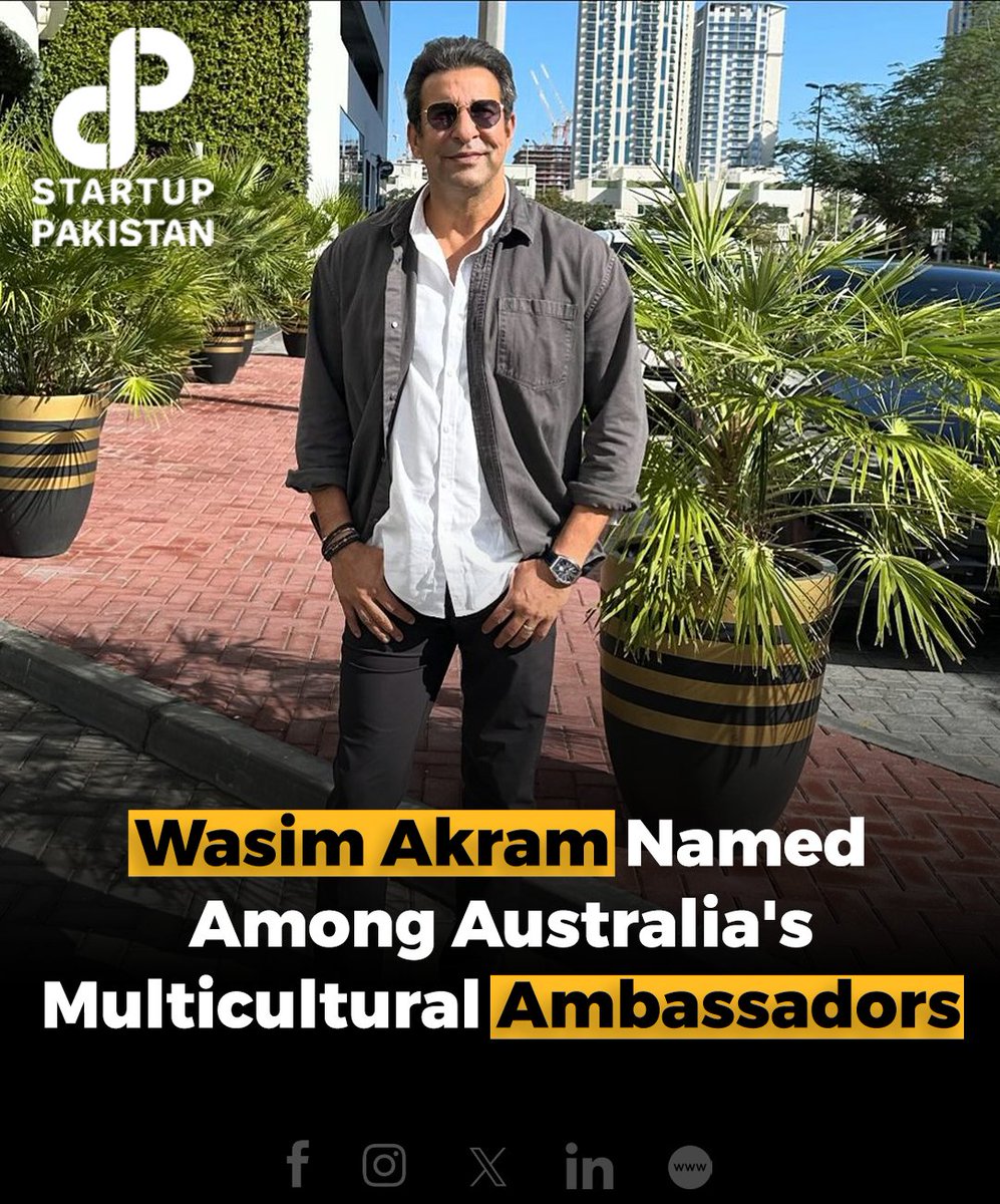 Wasim Akram was appointed as one of Australia’s 54 multicultural ambassadors for a two-year term. According #Pakistan #PCB #Australia #Multiculturalambassadors #Ambassadors #Cricketaustralia