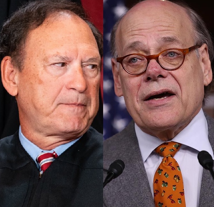 BREAKING: Supreme Court Justice Samuel Alito is hit with devastating news as Democratic Congressman Steve Cohen introduces a resolution to formally censure him for flying a MAGA symbol outside of his house after the insurrection. This is serious escalation.... The historic