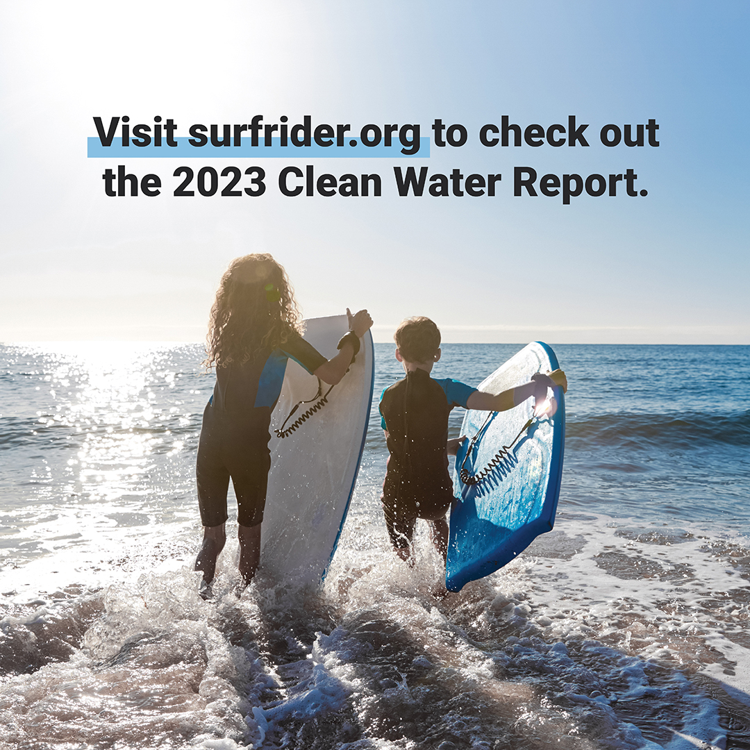 Just Released: 2023 Clean Water Report 🌊 This report gives an in-depth look at Surfrider's Clean Water programs and how our chapters leverage them to combat local pollution issues and keep families safe at the beach. Check it out: hubs.la/Q02x-nKl0