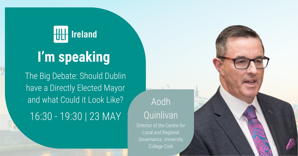 There's a major match in Dublin tonight ... but an even bigger event is taking place tomorrow! Yes, that old chestnut of a Directly Elected Mayor for Dublin. Should be fun. Check ULI website for details. #LocalGov #EuropaLeague