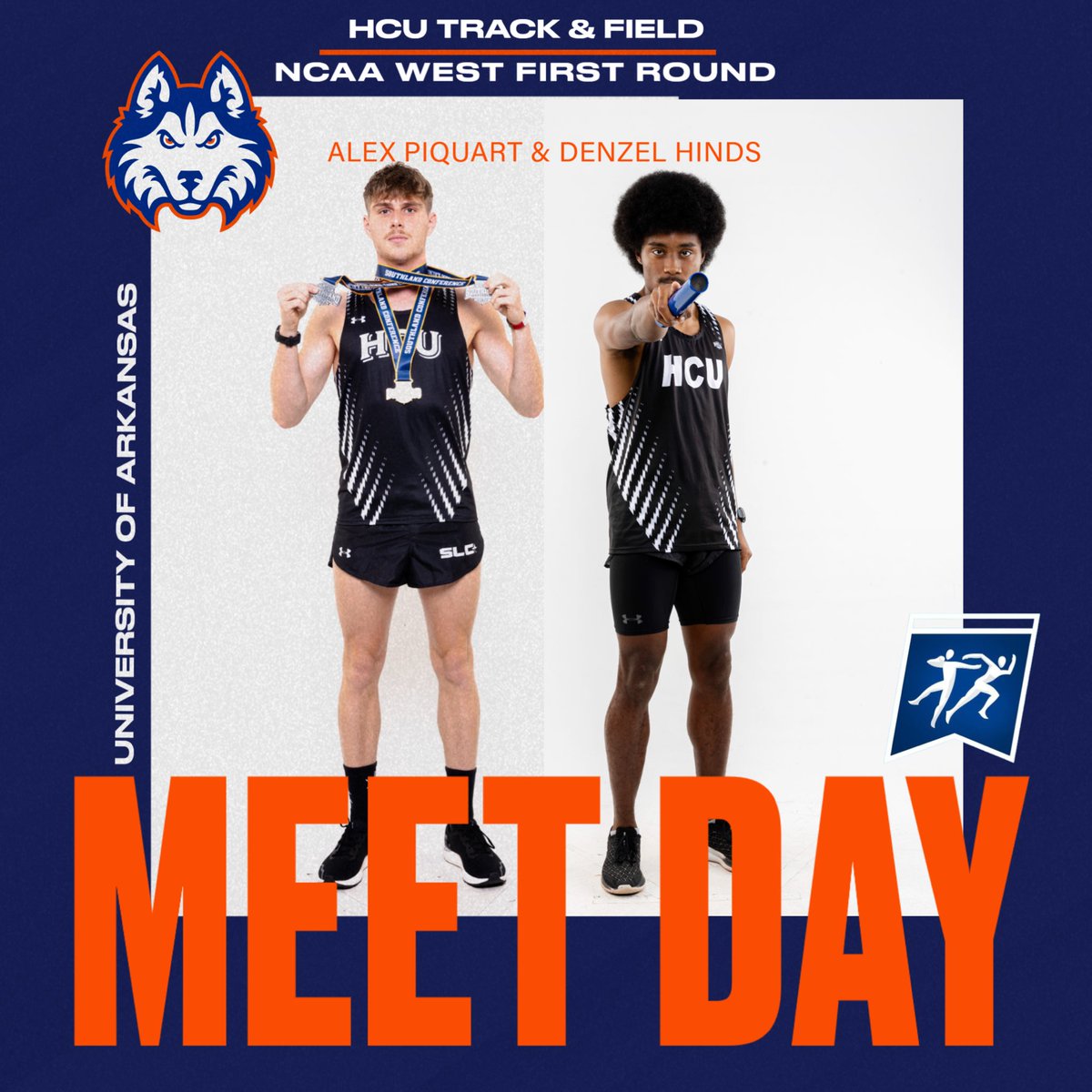 Huskies coming to show up &amp; show out🤘 

#DawgsUp🐾 | #HuskyXCTF👟 | #SetTheStandard📈