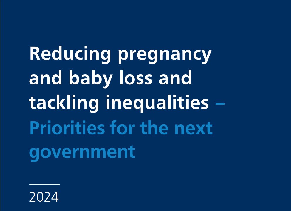 Now the General Election has been announced, we've never been more clear on the commitment the next Gov needs to make to save babies' lives, improve maternity care &amp; reduce inequities.

Our Joint Policy Unit with @sandsuk has set out 5 steps to do this: bit.ly/4cxV2Eg