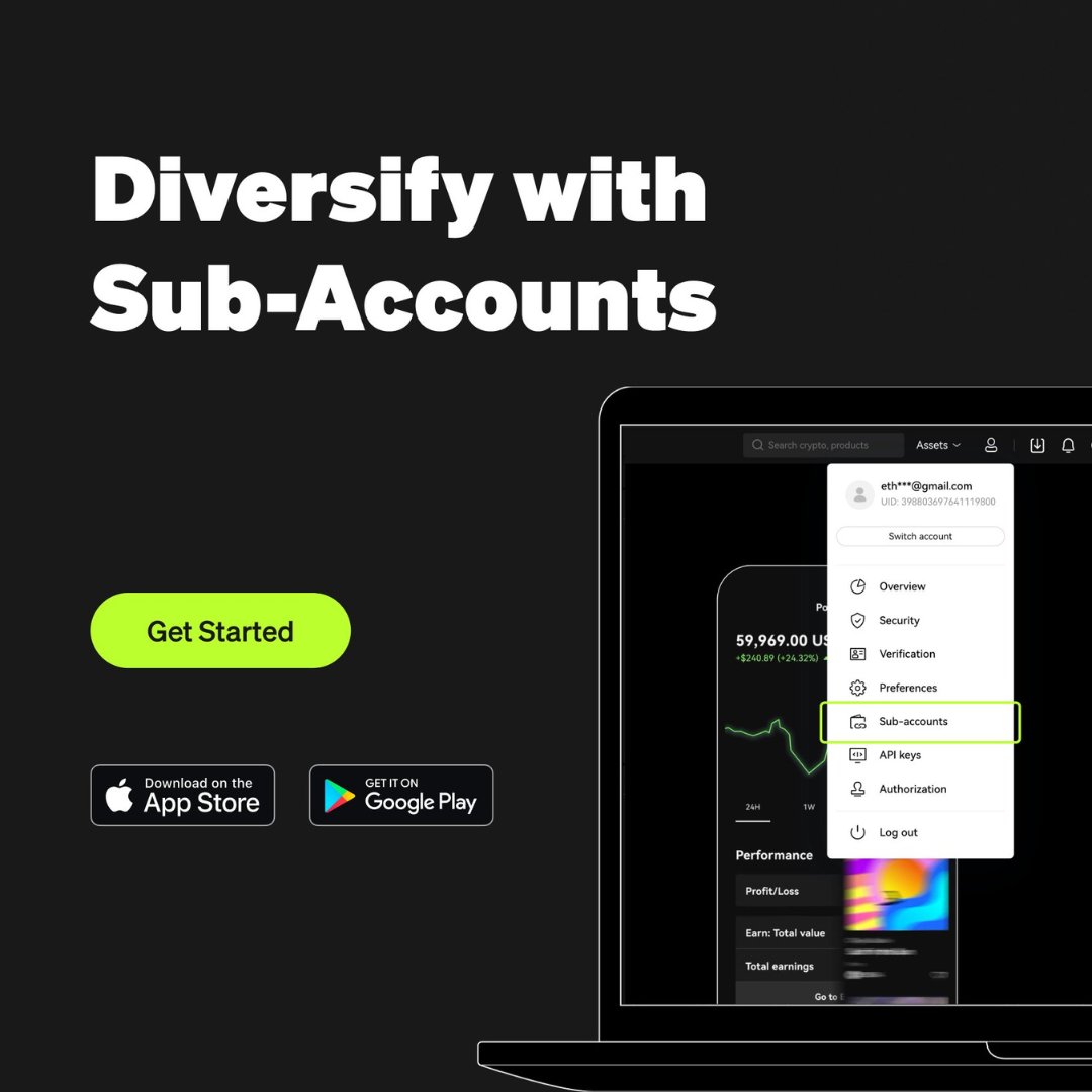 🔥 Traders, here's some alpha 🔥 With our Spot Copy Trading you can manage and diversify your trading strategies effortlessly across multiple accounts by using sub-accounts. 👉 Here's a tutorial to get you started: bit.ly/41oqO1q