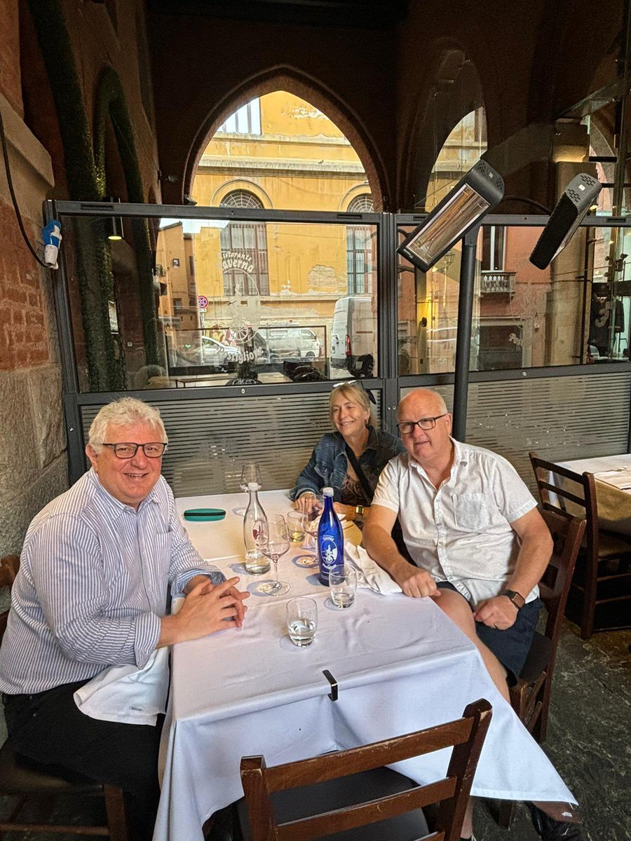 walter cabri (@cabriwalter) on Twitter photo The Bristol Meyers Squibb legacy. John Dillon and his wife in Bologna. We met 30 years ago for the first time in Syracuse! Paclitaxel ! The Bristol Meyers Squibb legacy. John Dillon and his wife in Bologna. We met 30 years ago for the first time in Syracuse! Paclitaxel !