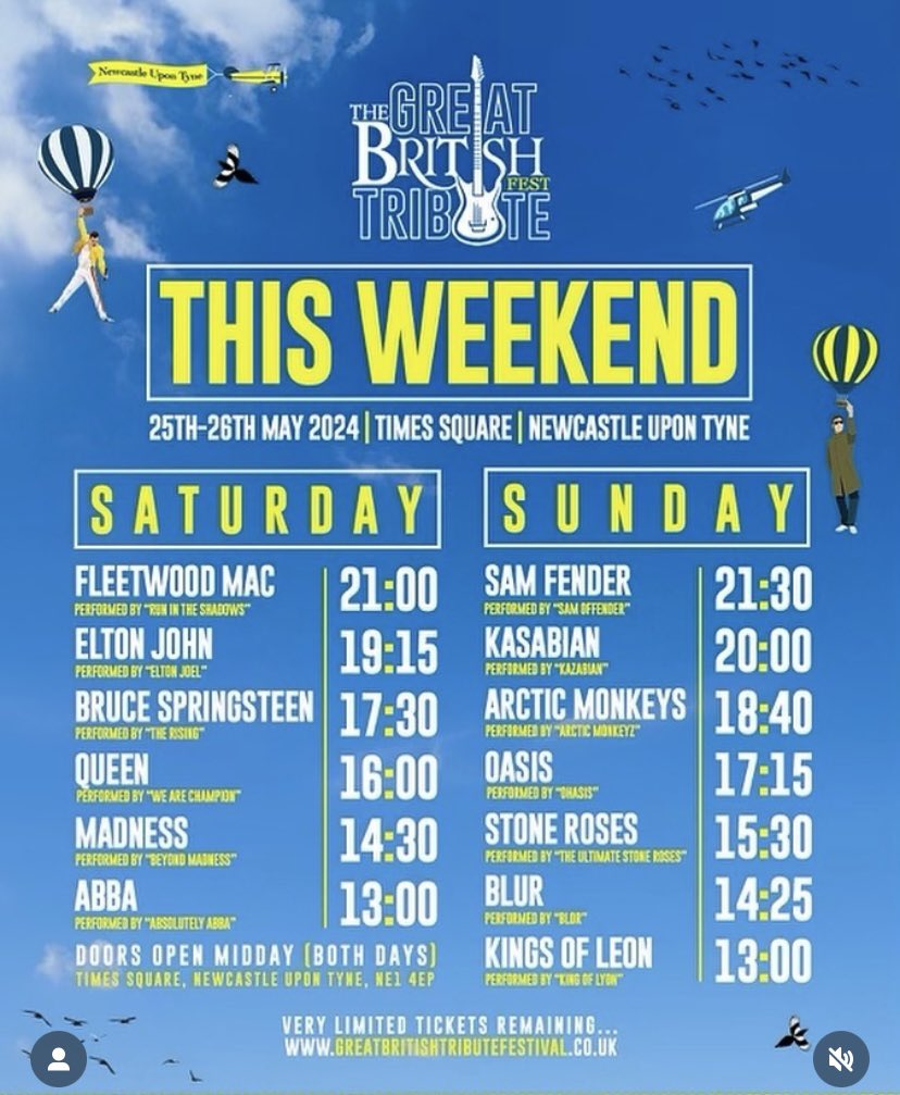 🔥 BOOM 🔥 Newcastle this Sunday 👌