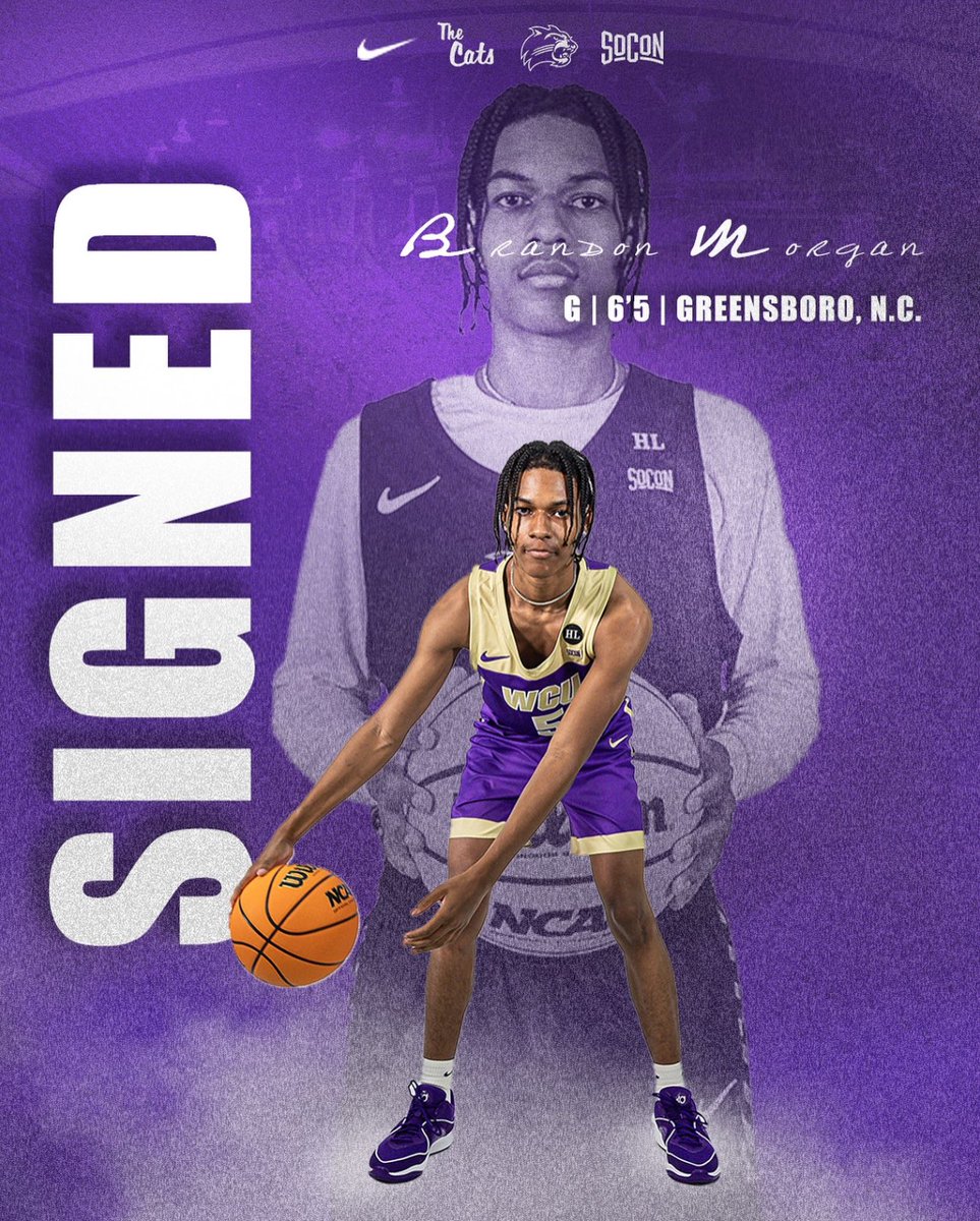 B_Morgan5's tweet image. Signed✍🏾 @CatamountMBB