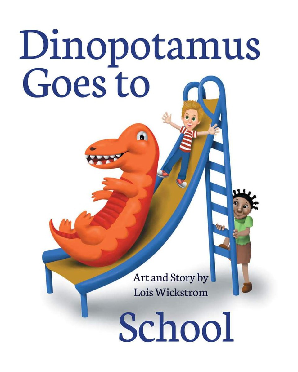 COMING BOOK SPOTLIGHT 
Dinopotamus Goes to School (Dinopotamus Series) by Lois Wickstrom
a.co/d/0RDbIMB
#COMINGBOOKSPOTLIGHT #ItsyBitsyBookBits #DinopotamusGoestoSchool #LoisWickstrom