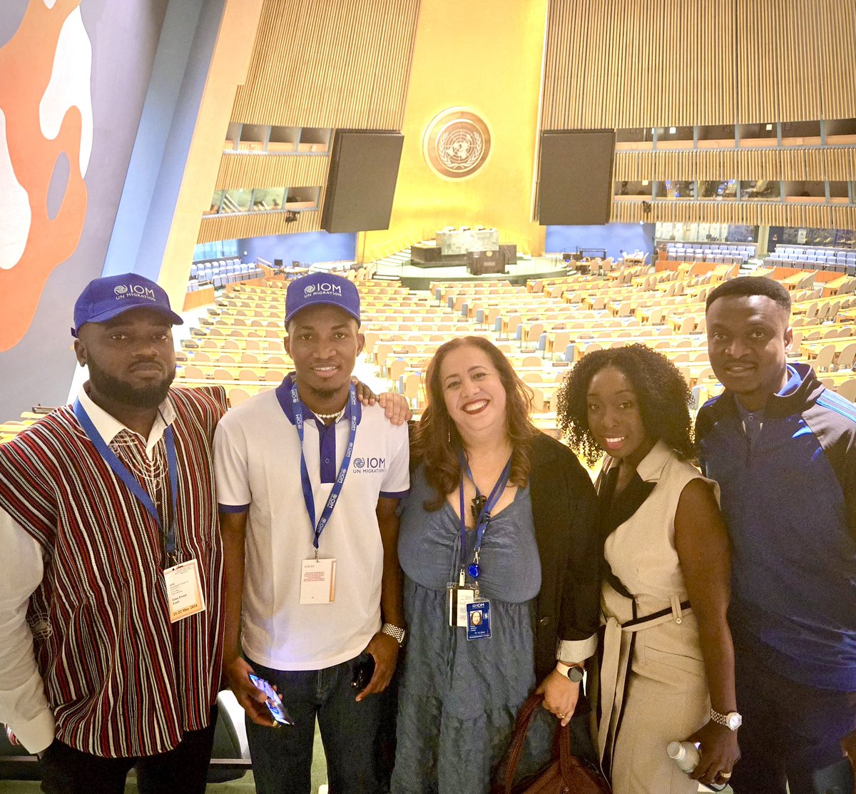 Still repping live as a National Goodwill Ambassador 🇬🇭 at the ongoing ‘International Dialogue on Migration’ 2024 at the UN HeadQuarters in New York 🇺🇸 “If you must migrate, you must migrate safe.” #IDMigration24 #TeamMooove @IOMGhana @UNmigration @Donzy_Chaka