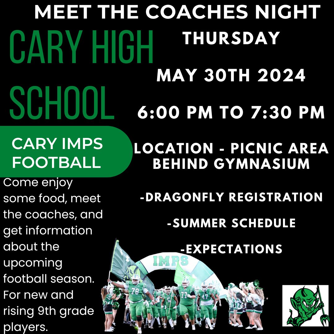 Rising 9th and new players!! Next Thursday 5/30/24 @CoachStewRCMS @eastcarymiddle @Ndavis615 @wcpss4life @westcaryimps @salemMSsports @SalemMSWake