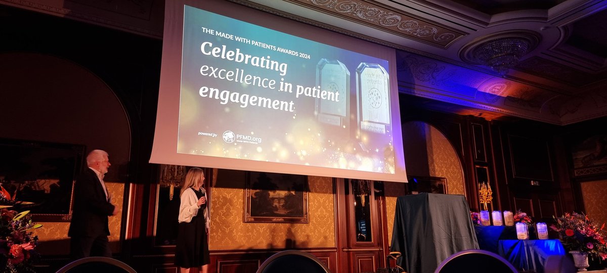 So good to be here to here at the #peof2024 #madewithpatients award. 

Thrilled that NIHR Race Equality Public Action Group has been shortlisted from amongst 110 nominations.

REPAG cofounders and group members, you are all stars!