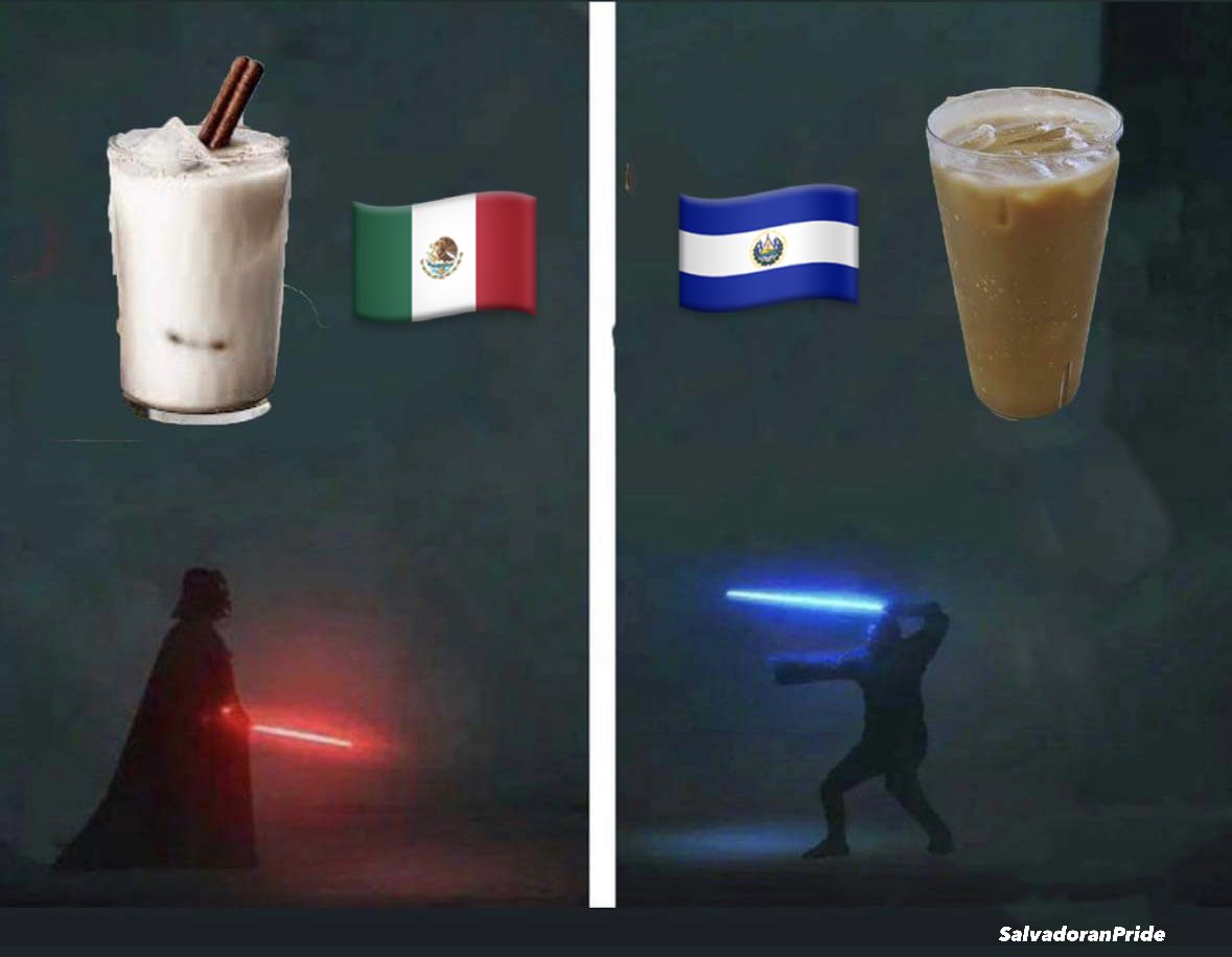 SalvadoranPride's tweet photo. Who has the better horchata? https://t.co/00qiyW07x3