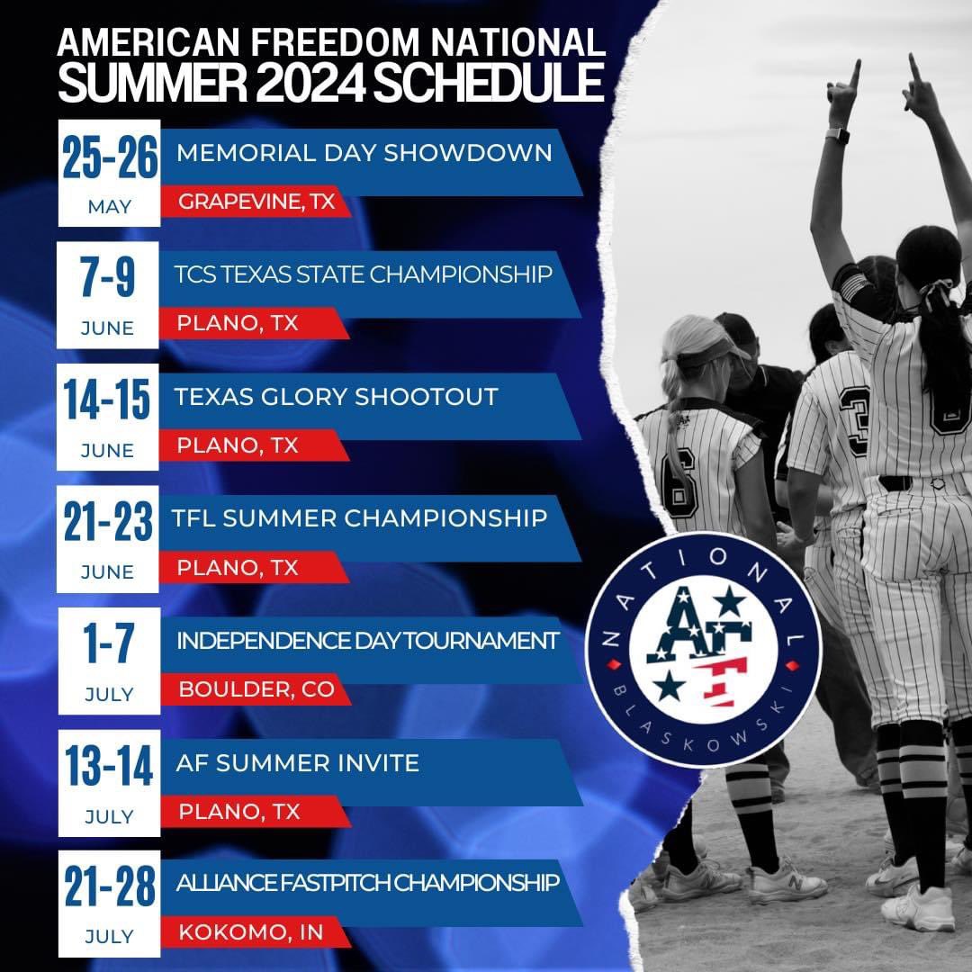 jakelindy2021's tweet image. Spring ⚾️ ✅.

Summer 🥎 loading…

College coaches‼️ a lot of #uncommitted 2025 class talent in this group! Stop by a field and say hi!

@AFSBALL 
#AFStrong #EvoshieldPrestigeClub #Evoshield #INPOWERiQ #softball #alliancesoftball #TFL