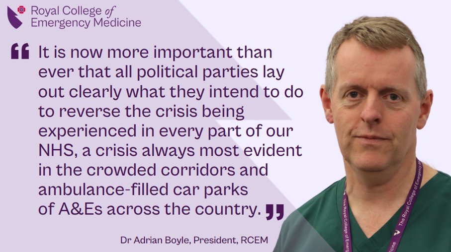 Royal College of Emergency Medicine (@rcollem) on Twitter photo Read <a href="/RCEMpresident/">Adrian Boyle</a>'s response to the announcement of a general election👇
rcem.ac.uk/rcem-responds-…
#ResuscitateEmergencyCare Read <a href="/RCEMpresident/">Adrian Boyle</a>'s response to the announcement of a general election👇
rcem.ac.uk/rcem-responds-…
#ResuscitateEmergencyCare