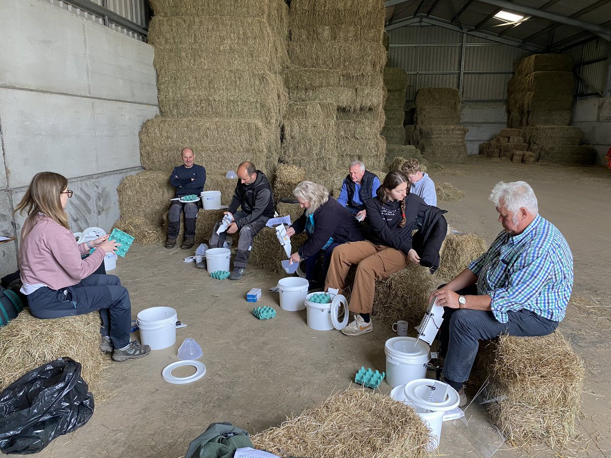 Great working with @UK_CEH rolling out a farmer led Moth ID project. 26 @ChilternsNL farmers from 4 #farmerclusters briefed, trained and constructed their moth traps. Surveys over the spring & summer to build farmers knowledge base and test new Recording App 👍👍