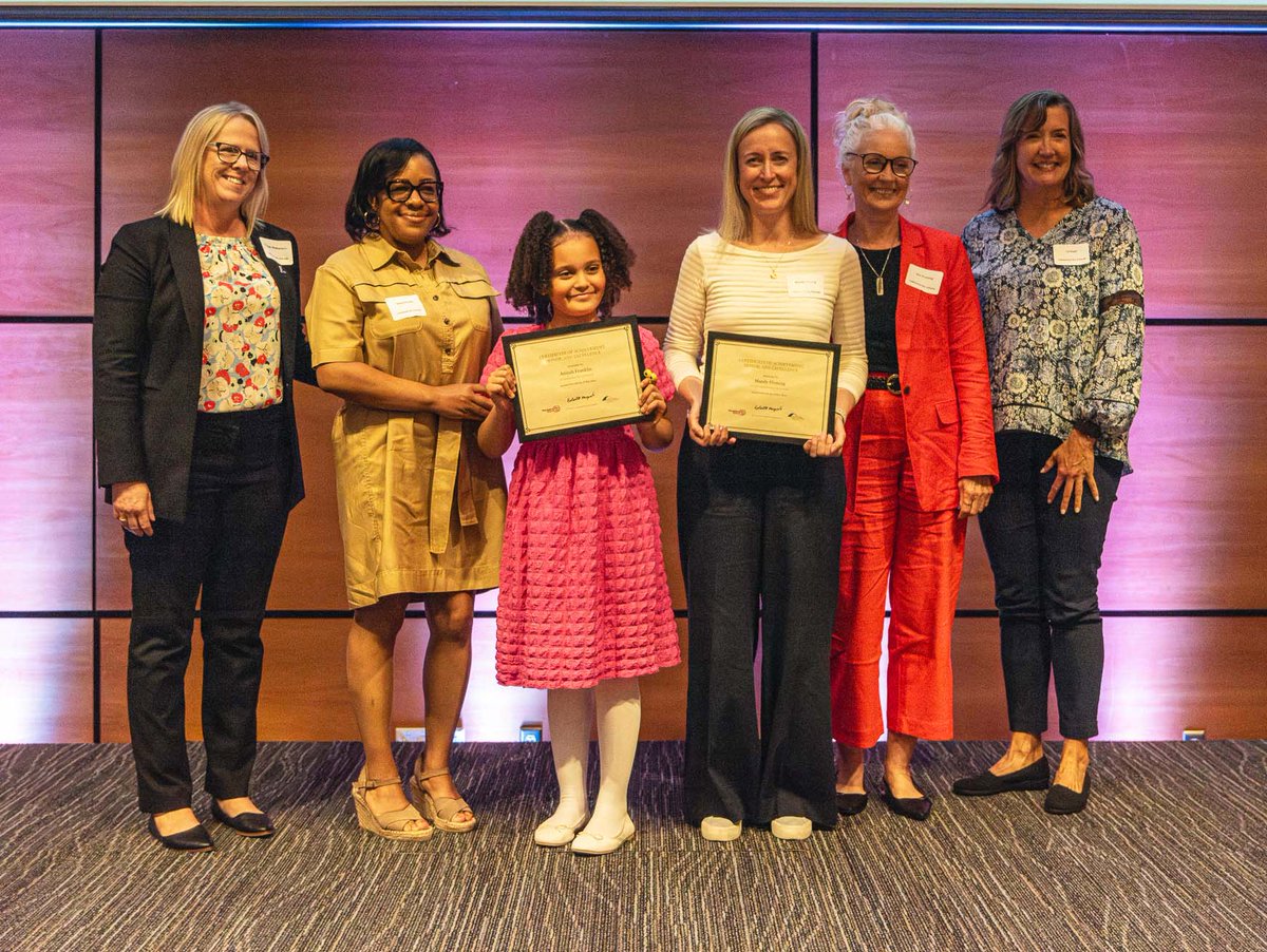 Congrats to our honorees for the @ESCNortheastOH Excellence in Education Awards in special education: ⭐️@LkwdHMES' Aniyah Franklin, Outstanding Peer Achievement Award for being an exemplary role model. ⭐️@LkwdLincoln's Mandy Fleming, Outstanding Educator Achievement Award