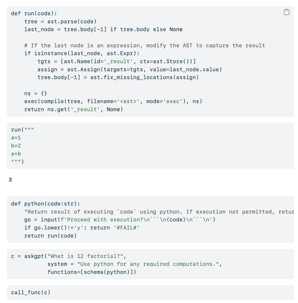 Below is an explanation of 'Agentic' workflows in ~ 15 LOC.  At its core, 'Agentic' just means LLMs that can call functions.

Another ex of how unnecessary jargon confuses people

github.com/fastai/lm-hack…