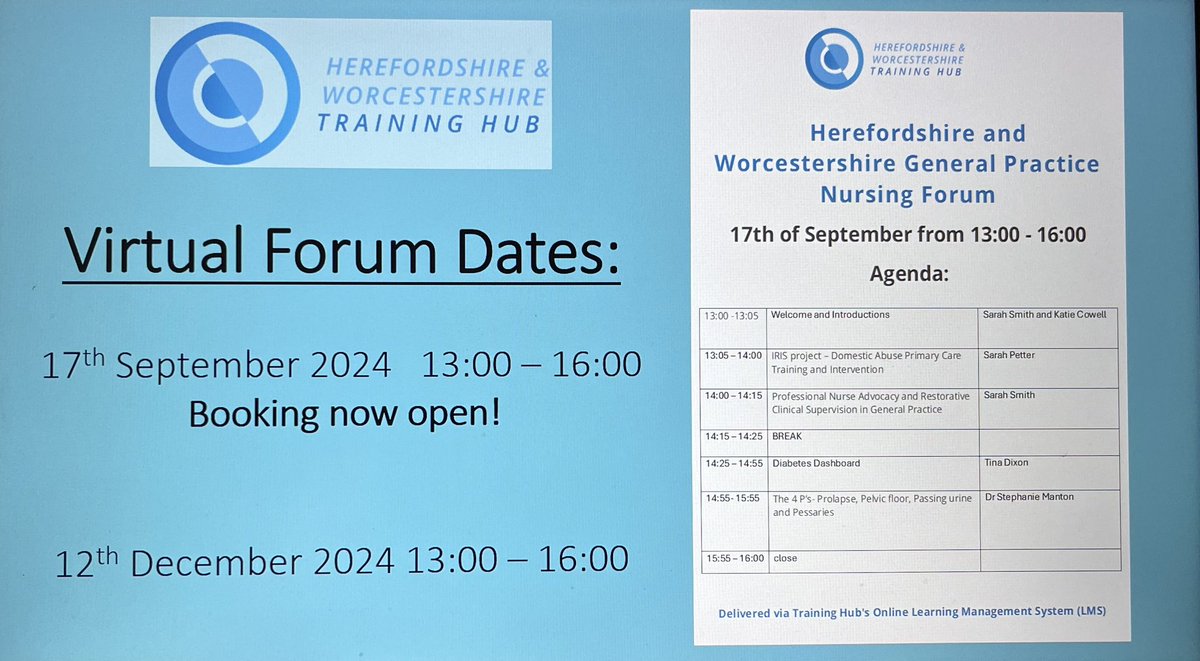 Thank you to everyone that joined us for  face to face nursing forum today. We really do hope you enjoyed the day, we enjoyed sharing our day with you!!
Thank you to the amazing speakers and reps who made the day possible! 
Booking is now open for our virtual forum!!