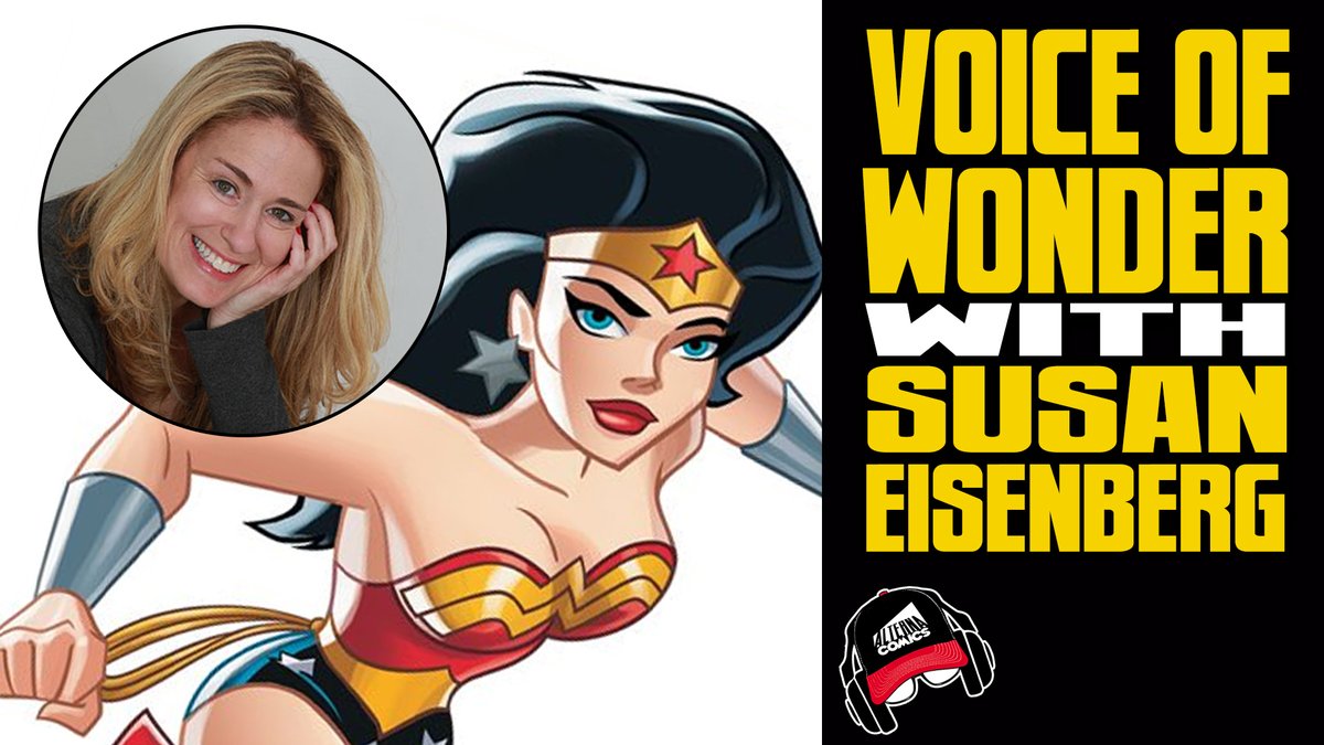 EARLY SHOW! Today at 2pm EDT COMIC BOOK RADIO ep.210 Susan Eisenberg @susaneisenberg1 ▶️ Watch the show and be a part of the conversation! youtube.com/watch?v=ZwGexC…