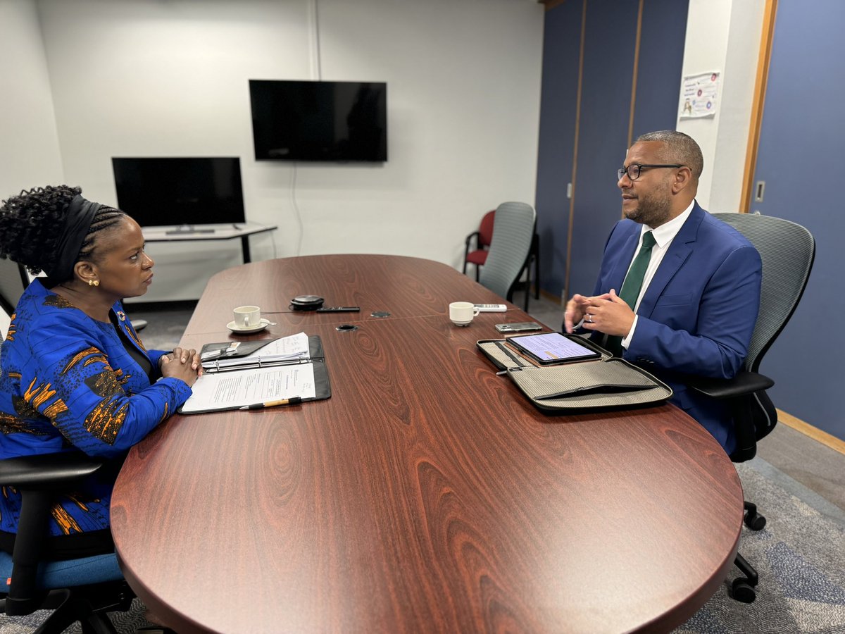 Thank you to Ambassador @Matthewbarbados for meeting after our CEO roundtable today. 

Valuable insights shared on how we can enhance the presence and impact of our new Caribbean Network, by supporting investment-led growth and knowledge exchange in the region. 

#Barbados