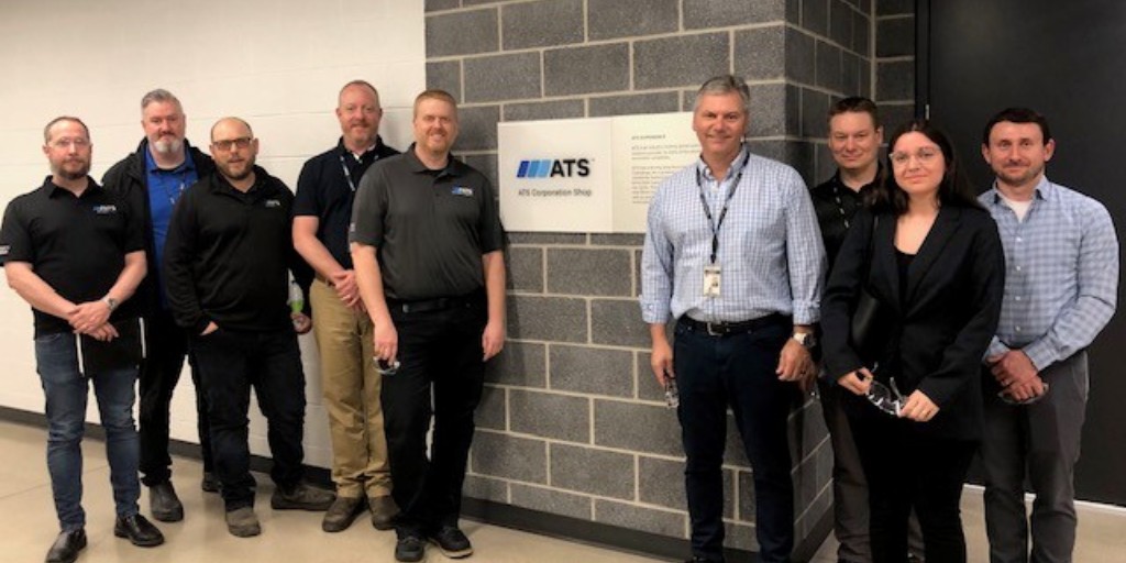 A team from @atscorporation visited Conestoga’s Skilled Trades campus on May 14. The company is supporting the college’s apprenticeship and skilled trades training with a $500,000 donation to the new state-of-the-art facility. ow.ly/rQEJ50RPpuC