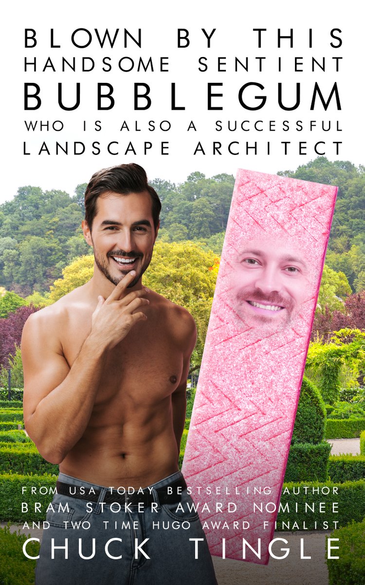 please enjoy new tingler BLOWN BY THIS HANDSOME SENTIENT BUBBLEGUM WHO IS ALSO A SUCCESSFUL LANDSCAPE ARCHITECT out now on amazon amazon.com/dp/B0D4VV87D7 and true buckaroo tier patreon patreon.com/posts/blown-by…