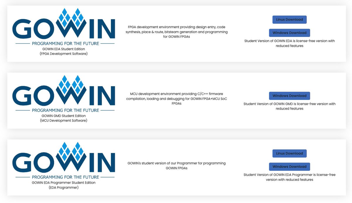 Introducing #Gowin EDA V1.9.9.03 Education – the latest education EDA release is out now!

Download today and see what’s new:

magicjellybeanfpga.github.io/mjb/software.h…

#FPGA #EDA #EngineeringEducation #TechInnovation #SoftwareUpdate #STEM #GowinEDA #TechNews #EducationTechnology