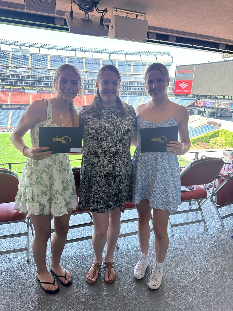 Great day at Gillette Stadium celebrating our student athletes for Girls and Women in Sports Day! Congrats Sierra and Makenzie! <a href="/kphsathletics/">KingPhilip Athletics</a> <a href="/MIAA033/">MIAA</a>