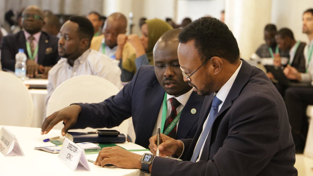 IGAD_Missions's tweet photo. #IGAD Head of Mission to South Sudan, @kwaje_david, on behalf of #IGAD Executive Secretary, H.E. @DrWorkneh, delivered opening remarks at the #GHACOF67 in Juba, South Sudan.
The event was organised by @icpac_igad, under the theme: "Climate Services for Frontline Climate Action." https://t.co/0g4sIux7DT