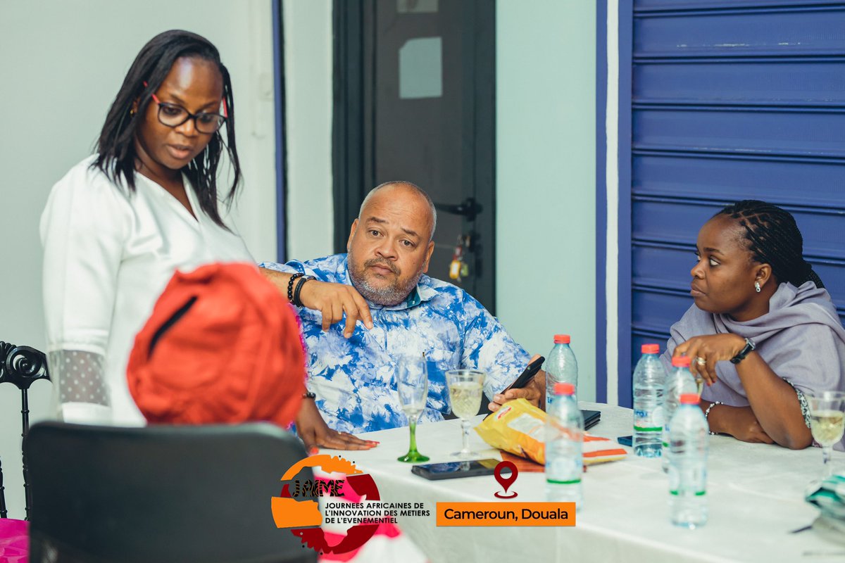 NathdecorEvents's tweet photo. #Cameroun: Derniers virages pour les préparatifs des JAIME à Douala pour sa première édition. Au cœur des préparatifs une forte délégation 🇨🇩 est présente pour écrire l’histoire de l’événementiel avec l’apport de la #RDC dans ce secteur. #jaimecameroun2024 https://t.co/QUpMTO9dxV