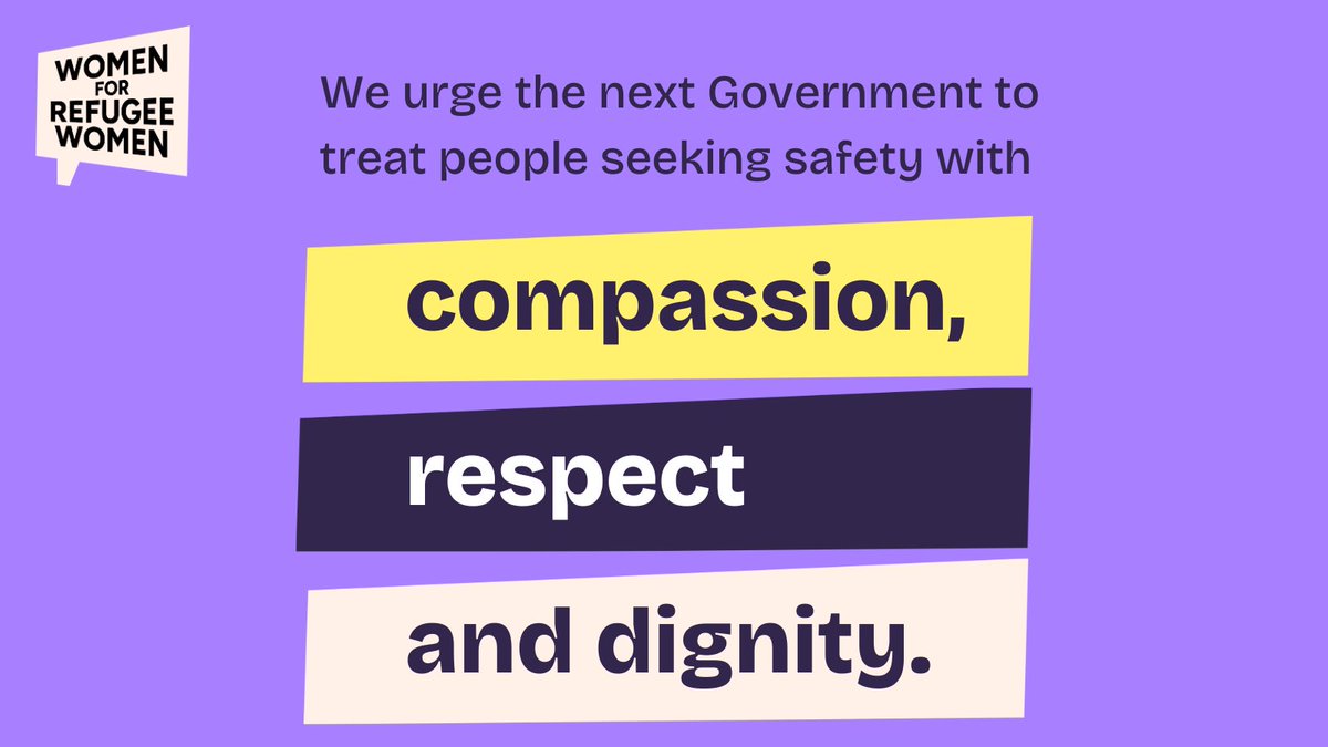 We welcome news that a General Election will take place on 4 July. We hope that the next Government will treat people seeking safety with compassion, respect and dignity. Today and every day: Refugees welcome!