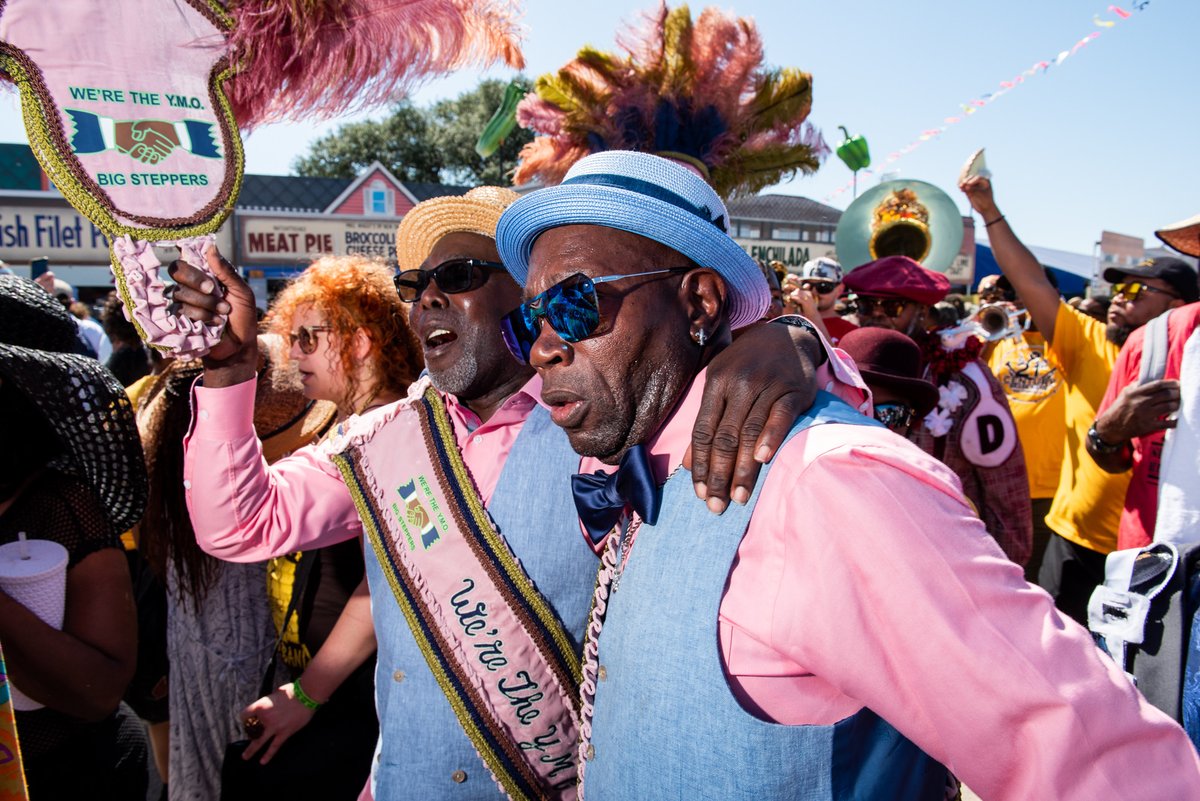 wwoz_neworleans's tweet image. The Spirit of Louisiana Jazz Funeral &amp;amp; Second Line will be held at @NOLACityPark on Saturday at 4pm. New Orleans' rich cultural heritage will be celebrated with performances by YMO, Big Chief Bo Dollis, Jr. &amp;amp; the Wild Magnolias, and @ilovetbc. Details at wwoz.org/streets.