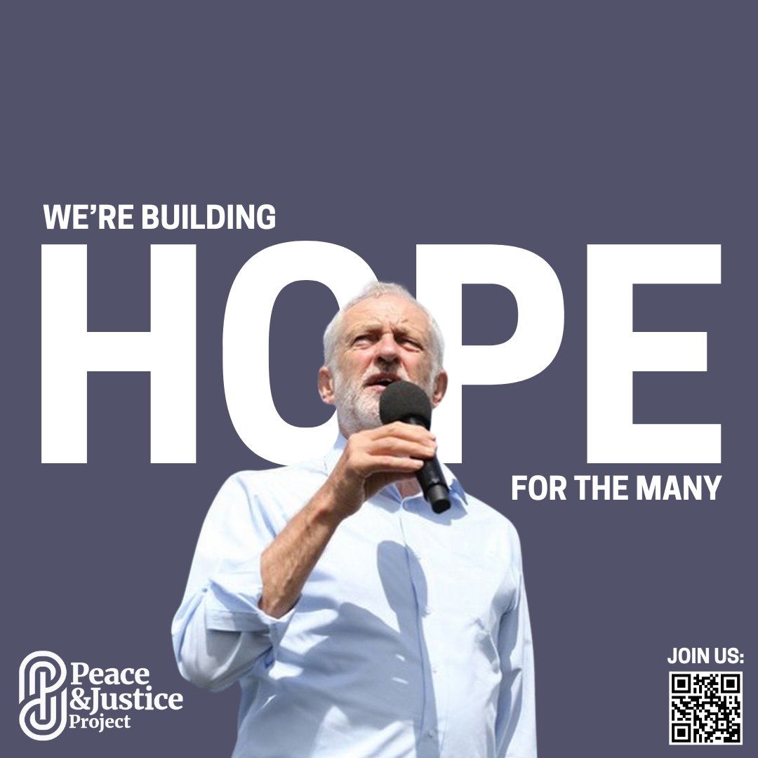 We're building hope for the many. Join us: thecorbynproject.com/action