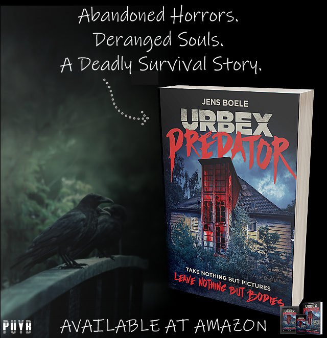 📕📖📗📙★★★★★ Silence was all that was left URBEX PREDATOR by Jens Boele #PUYB #horror #thriller #bookrecommendations #book #horrornovel #bookworld #kindle #kindlebooks #alwaysreading #amazon
🔥Click here -> t.ly/jQ3Vn