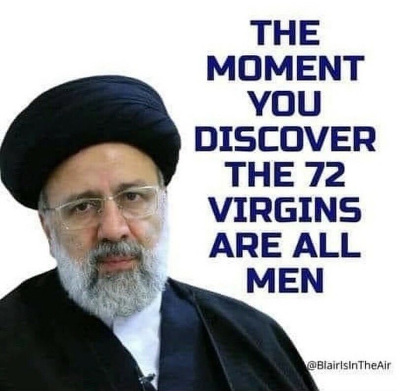 💥Moment you find the 72 virgins are ALL men💥
