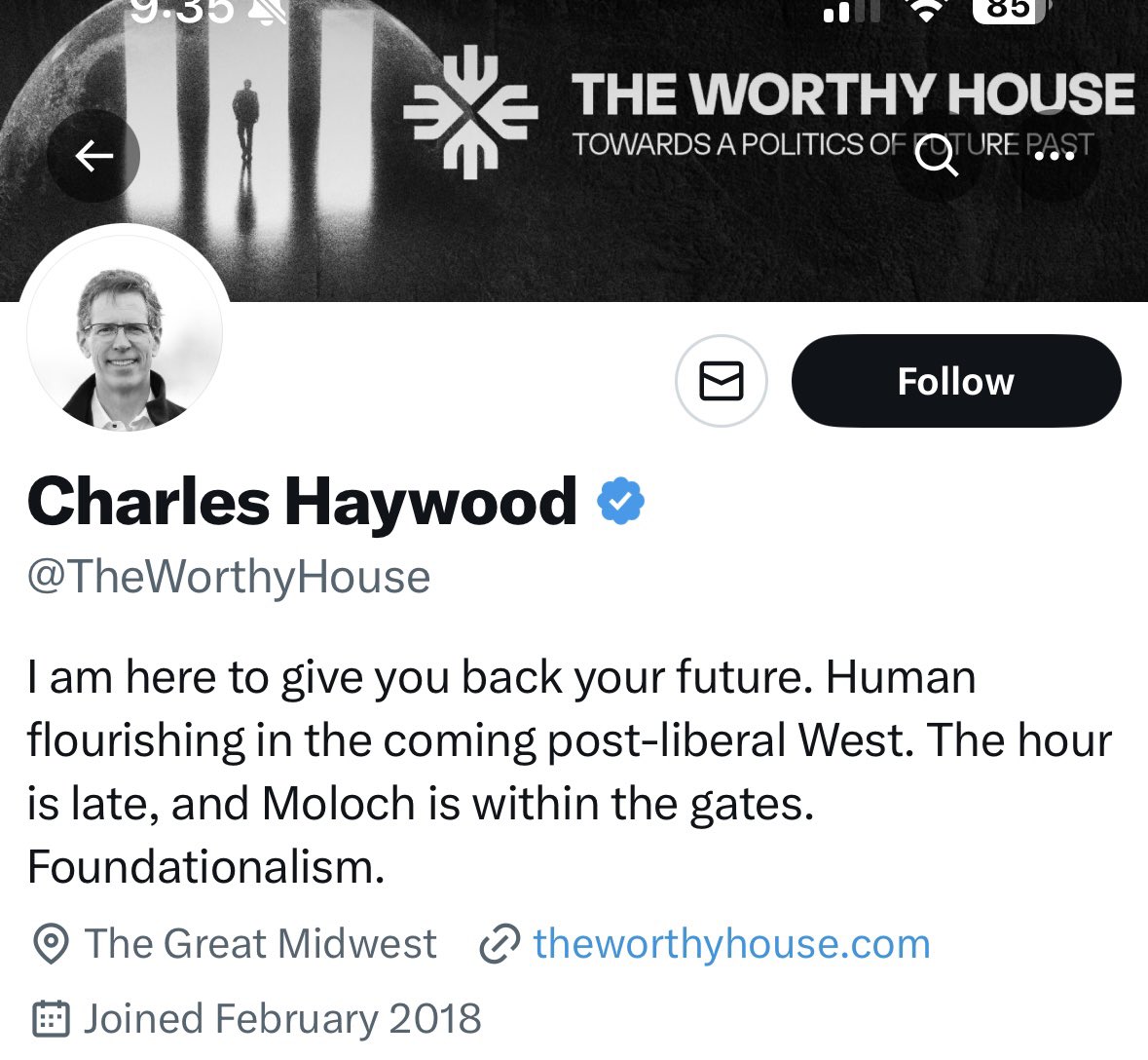 2/ Charles Haywood founded the Society for American Civic Renewal where Claremont Institute president Ryan Williams is a founding board member. Haywood is also a Contributor to Claremont’s magazine, American Mind. Here he promotes Carl Schmitt’s book.