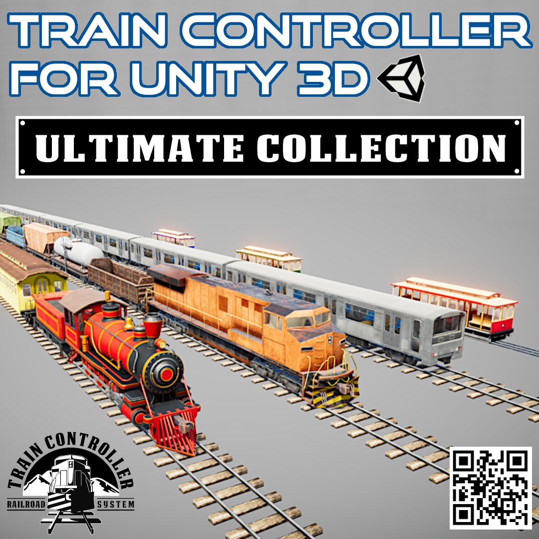 assetstore.unity.com/packages/templ…

Train Controller for Unity 3D!
Available on the Unity Asset Store!

#madewithunity #indiegamedev #unityassetstore #gameasset #unity @madewithunity
