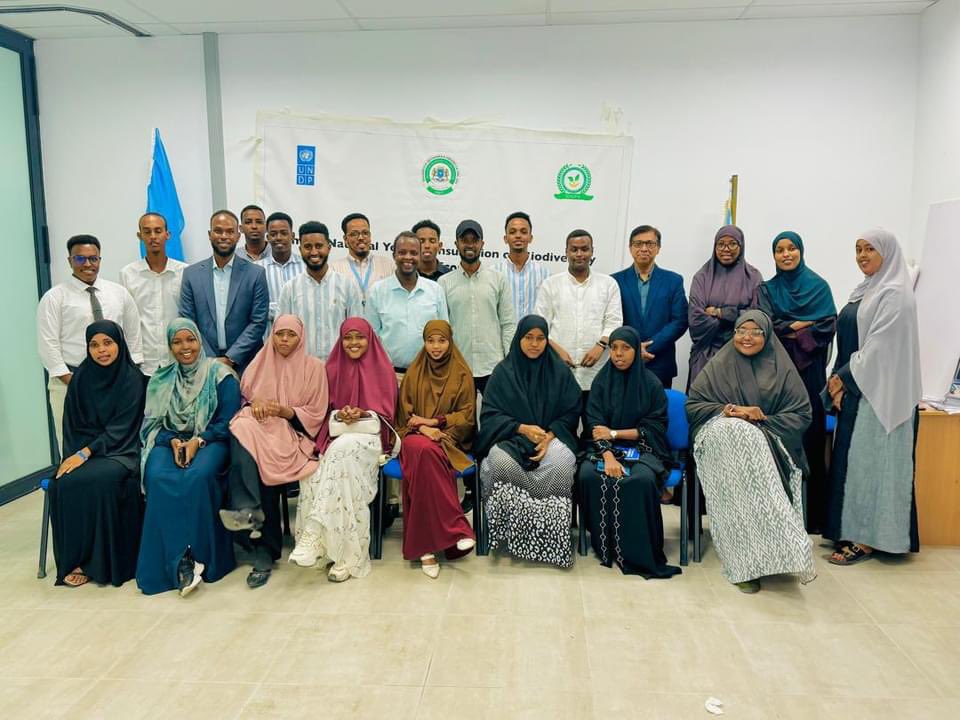 I’m honored to participate in the Somali National Youth Consultation on Biodiversity and Blue Economy today. Engaging with passionate young leaders on these critical issues for Somalia's future on #InternationalBiodiversityDay! The theme was 'Be Part of the Plan'