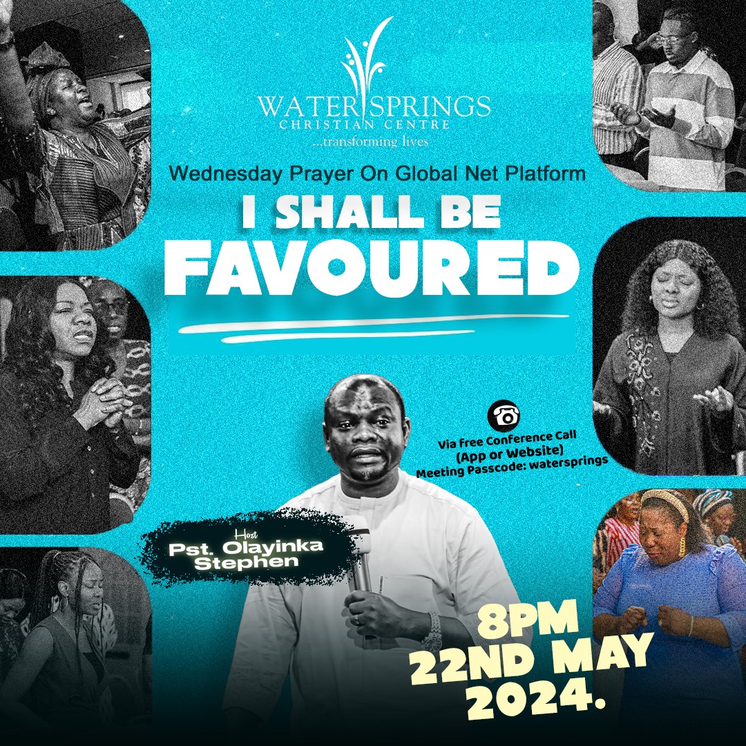 StephenOlayi's tweet image. Join us for a transformative Wednesday Prayer on the Global Net Platform! 🙏✨
Theme: I Shall Be Favoured Scripture: Exodus 3:21-22 KJV
🕗 Time: 8 PM UK
Let's come together in faith and expect God's favor over our lives. See you there! 🌟 #WednesdayPrayer #GlobalNet #Favoured