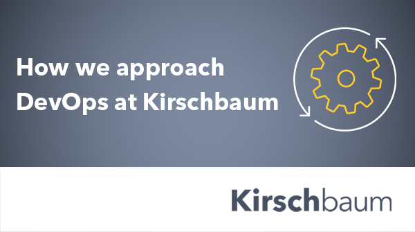 kirschbaum_dev's tweet photo. Our DevOps approach combines adaptability, automation, and a commitment to industry best practices to ensure your application is always running smoothly! 
@luisdalmolin details our approach to DevOps below👇 https://t.co/TFD8zynQ6j