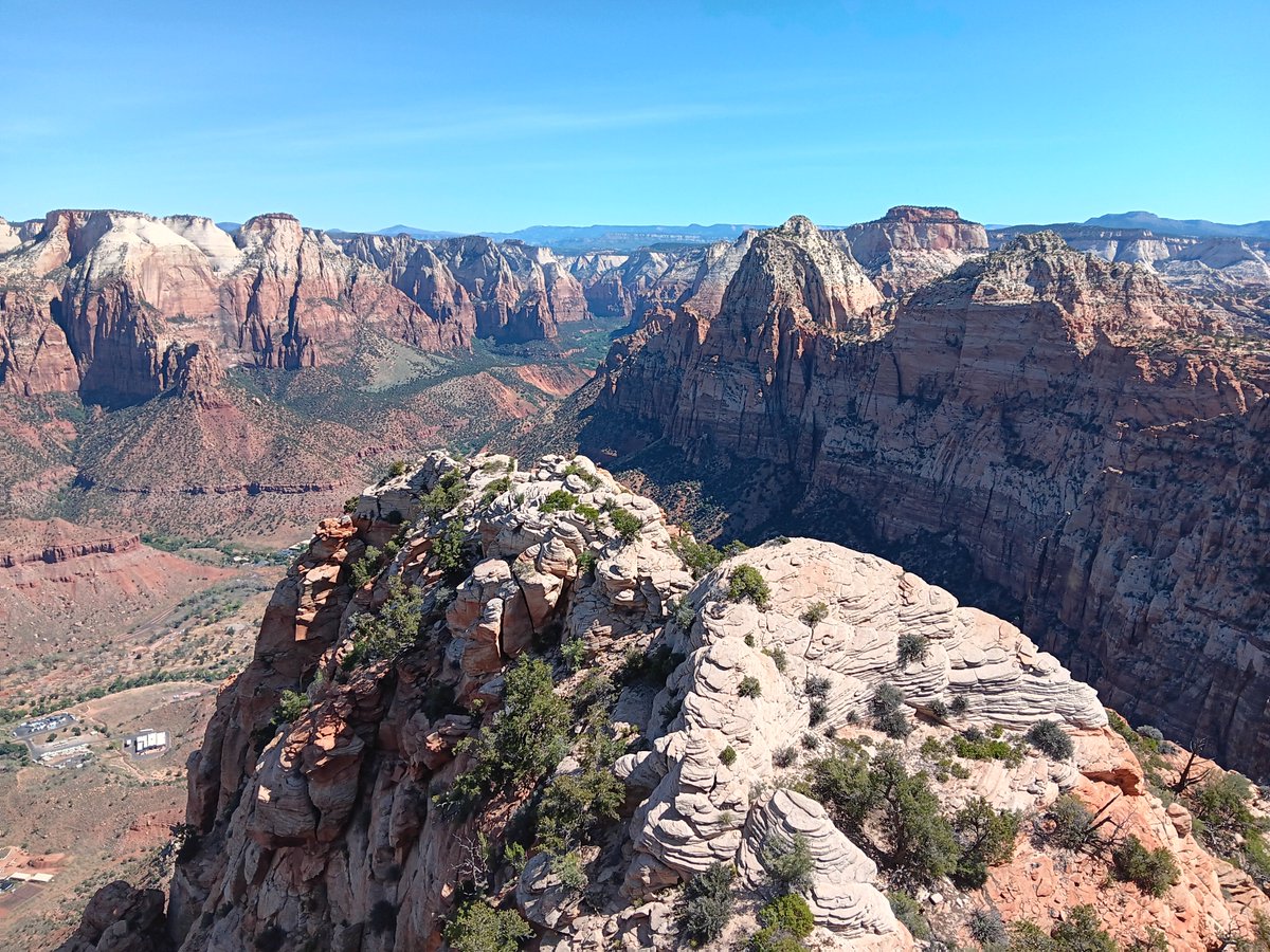 29 months sober. Scrambled on top of The Watchman in Zion to celebrate.