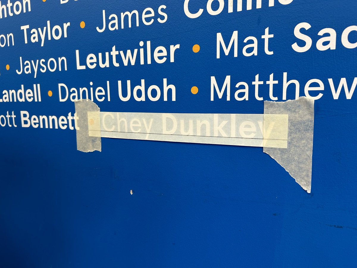 Cyclone_Signs's tweet image. Congratulations to @Dunks_92 for your 100th game with @shrewsburytown! It was great to be able to put your name up on the 100 wall!

#cyclonesigns #football #shrewsburytown #STFC #cheydunkley #100games #vinyllettering #vinylgraphics #wallgraphics #shropshire #shrewsbury