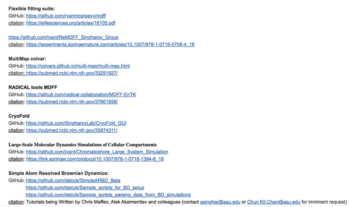 A bunch of new science articles are accepted. 
So releasing all the code now :)

Particularly happy about releasing. 
*Resolution exchange-MDFF &amp; simpleARBD*
They will give you novel insights, almost guaranteed !!

Big discoveries loading...