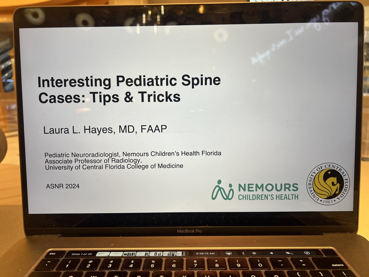 Don’t miss this session if you are at #ASNR24! I’m pinch hitting for Dr @Miriam_Peckham with interesting peds spine cases! #pedineurorad @TheASNR