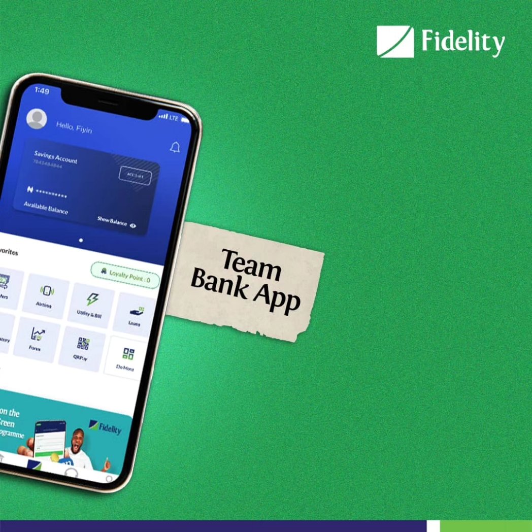 Hey Fidelity Fam! What team are you on? The mobile app or *770# No matter what you use, stay connected to your money anytime, anywhere. #WeAreFidelity #FidelityBankPlc #TheLifestyleBank