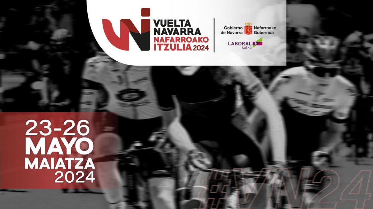 NAFARROAKO ITZULIA 2024 - Hautagaiak
<a href="/VueltaNavarra_/">Vuelta Navarra</a> 

5⃣🌟
Ander Ganzabal, Lucas Towers

4⃣⭐️
Pablo Carrascosa, Jan Castellon

3⃣⭐️
Alex Diaz, Alejandro Granados

2⃣⭐️
Kacper Krawiec, Iker Trigo

1⃣⭐️
Sander de Vet, Maxime Diribarne, Jorge Galvez Jose Marin, Gabriel Rodas