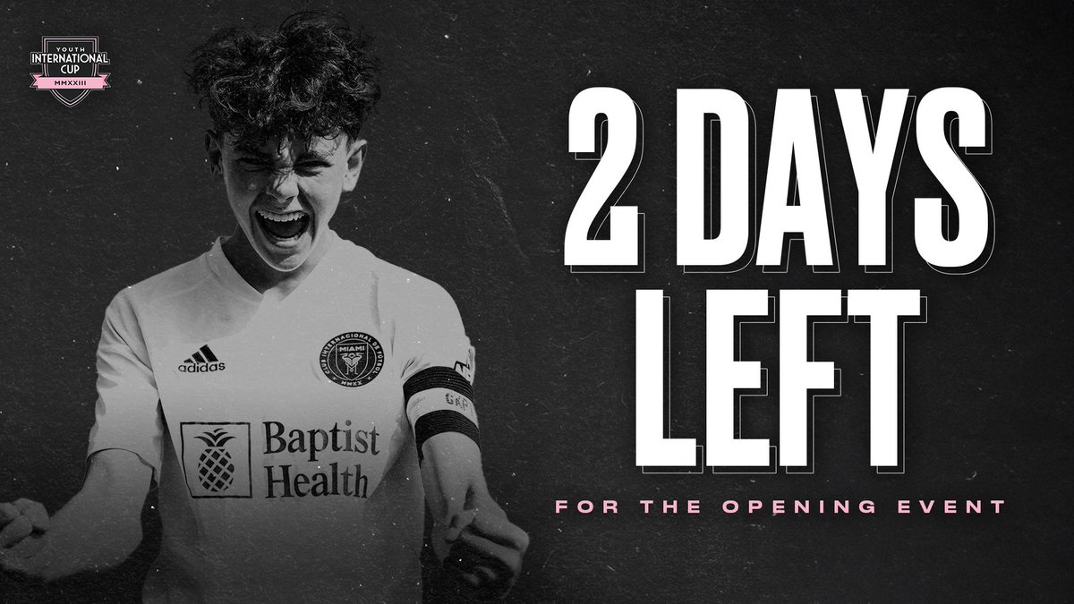 Don’t miss an unforgettable experience at @chase_stadium this Friday for the Youth International Cup opening event 🏆🏟️ 🎟️ More info about tickets here: intermiamicf.co/YouthCup