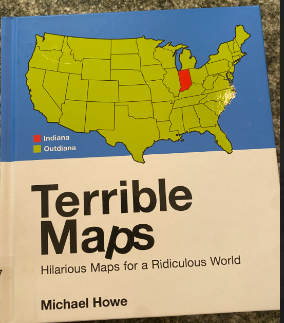 Look what I got today! I can't wait to read it. @TerribleMaps