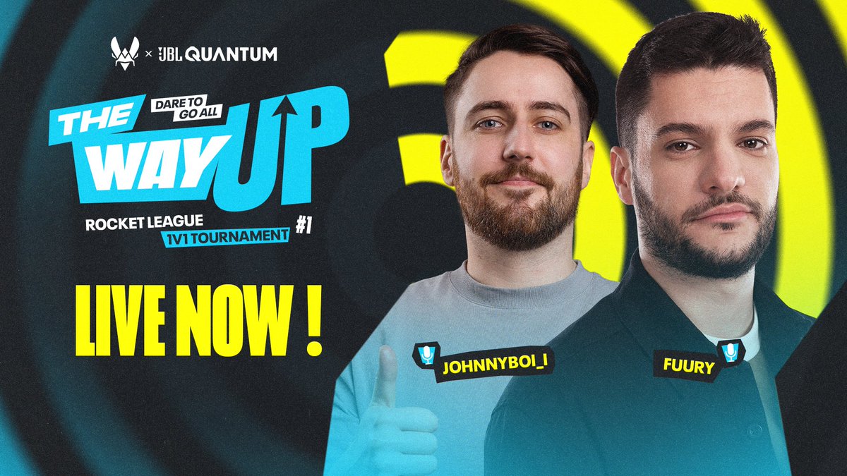 IT'S 1V1 DAY 🚨 First qualifier for The Way Up is LIVE 🔴 Come discover the future 1v1 talents 🇫🇷 twitch.tv/fuury_off 🇬🇧 twitch.tv/johnnyboi_i