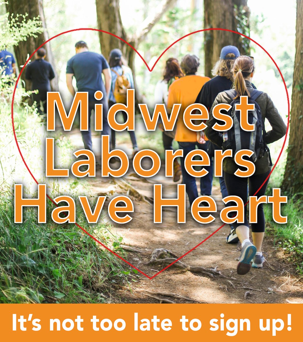 It's not too late to sign up! Please join us & the American Heart Association to help raise heart health awareness by signing up for the virtual Move More Challenge with Springfield Heart & Stroke Walk. Click here to sign up & for more details: bit.ly/4dYv1yG #LIUNA